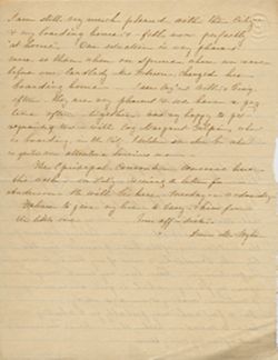 Jane M. Wylie to Andrew Wylie, Jr., May 1860