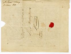 A. Lesueur, New Harmony, Indiana, 10 Sep 1831 to William Maclure, Mexico., 1831 Sep. 10