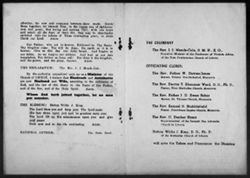 Order of the Marriage Service, 1948