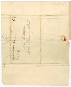 Badollet, john A. Badollet, Vincennes. To A[chille] E[mery] Fretageot, New Harmony, Indiana., 1835 Dec. 8