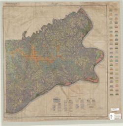 Soil map, Ohio and Switzerland Counties, Indiana