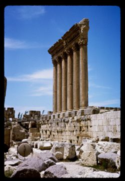 Columns of Jupiter temple BAALBEK