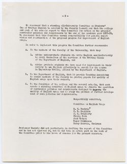 Report by the Committee on English Usage, 01 November 1957