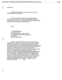 Email from Chris Kojm to Lee Hamilton re FW: Reply to John’s Message and Proposed Memo to Commissioners, June 4, 2004, 9:31 AM