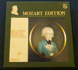 Mozart Edition Folge 8: Die Kammermusik fur Streicher und Klavier  Philips