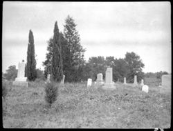 Cemetery near Lanam school