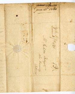 Bennett, James, York, Illinois. To Achilles Fretageot, New Harmony, Indiana., 1831 Jun. 23