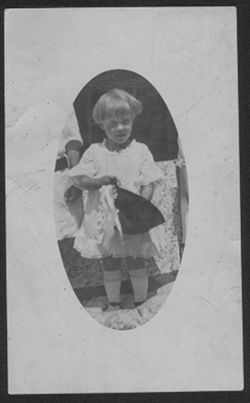 Joanne Carmichael at 2½ years old.