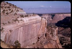 Grand shelves of a canyon in Colorado National Monument near Grand Junction.