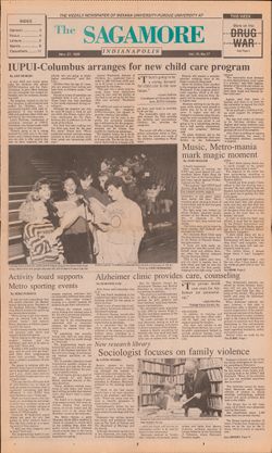 1989-11-27, The IUPUI Sagamore