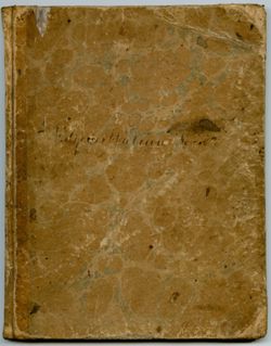Edgeworthalean Society constitution, by-laws, and minutes, 1841-1844, C496