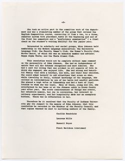 03: Memorial Resolution for Edna Johnson, ca. 19 September 1967