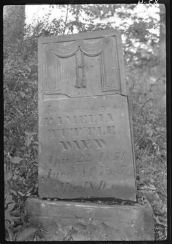 Tuttle tombstone, Jackson Branch