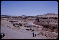 View N.E. from Laguna Pueblo. New Mexico.
