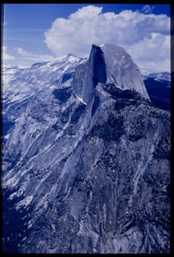 Half Dome from Glacier Pt. Yosemite Nat'l Park.