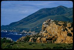 Rocky headland at mouth of Garrapata Creek Monterey coast
