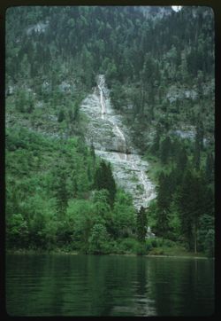 Waterfall above Konigssee X