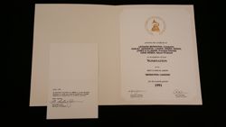 Grammy Award Nomination 1991 - Classical Album (Candide)