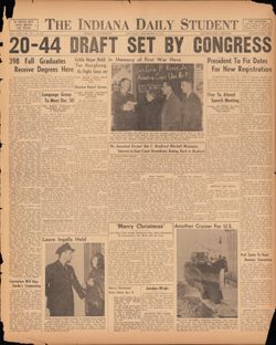 1941-12-20, Indiana Daily Student