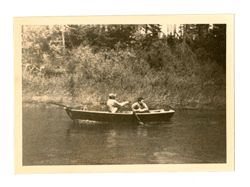 Men in rowboat