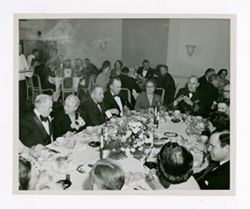 Roy Howard and others at a party