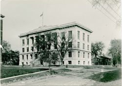 University of Iowa Law building, west and south faces