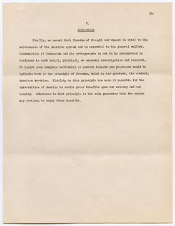 Right and Responsibilities of Universities and Their Faculties, Statement by the Association of American Universities, 24 March 1953