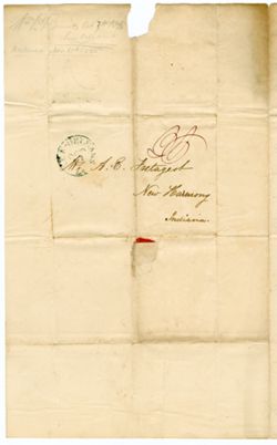 Bennett, W[illia]m P[enn], New Orleans. To A[chille] E[mery] Fretageot New Harmony, Indiana., 1835 Oct. 7