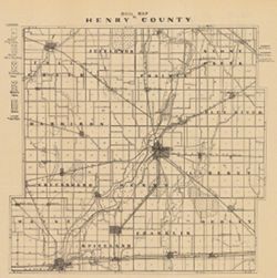 Soil map of Henry County