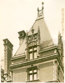 Elbridge T. Gerry Residence [dormer, chimney, gable, and finial detail]