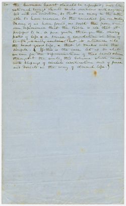 Hopewell Church, 18 January 1855