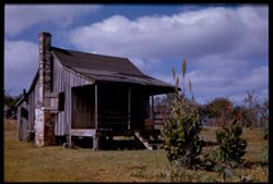 Negro shack on US 61 South of Natchez, Miss.
