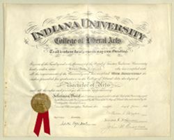 Indiana University, 1918