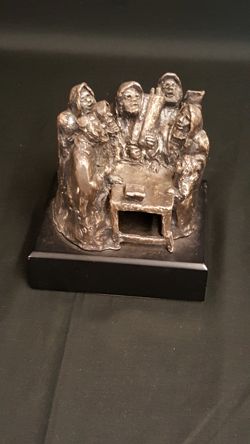 Silver Jewish Statue
