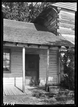 Entrance to B. Masters cabin, near Fairfield