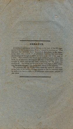 Sermon on the subject of the Union of Christians for the Conversion of the World, 20 April 1834