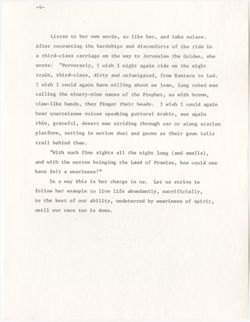 "Remarks - Funeral of Mrs. Daisy Beck," April 26, 1972