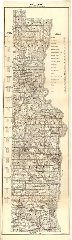 Soil map Indiana Vermillion County sheet