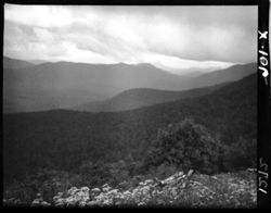 Storm over mountains, Mt. Pisgah, N.C.