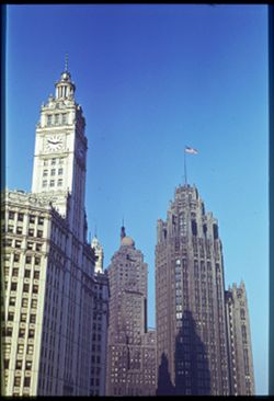 Wrigley Bldg. and Tribune Tower Chicago