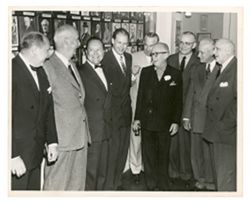 Group of men including Roy and Jack Howard