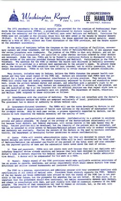 23. June 5, 1974: PSROs [Professional Standards Review Organizations]