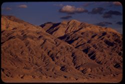 Panamint Mtns. from West in late afternoon Feb. 26
