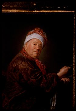 Greuze  Portrait of the Painter Etienne Jeaurat