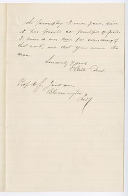 Elliott Coues to DSJ, 15 February 1882