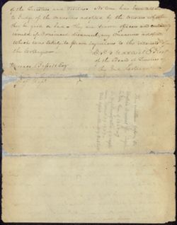 "Facts in Relation to the Indiana College" - written by David H. Maxwell, President of the Board of Trustees, [between May 1828 and March 1829]