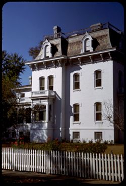 A Cairo, Illinois mansion on Washington Street at corner of Charles