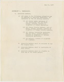 Gateway Club Minutes, 1947-1962