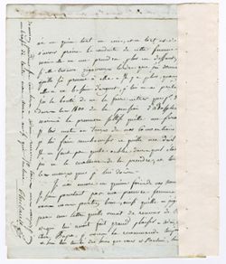 Correspondence, many between father and son, and inventory of letters, 1733-1806, bulk, 1793-1806