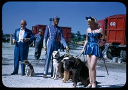 Charles Peterson and his Jockey Dogs Ringling Circus